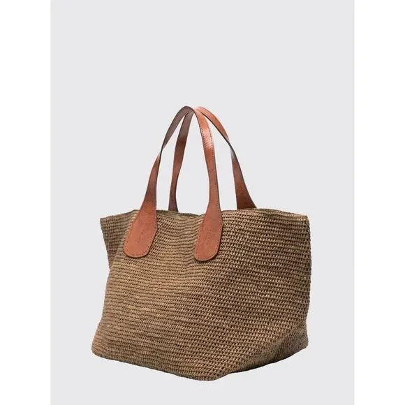 Ibeliv Tote Bag Woman Brown - Picture 3 of 4